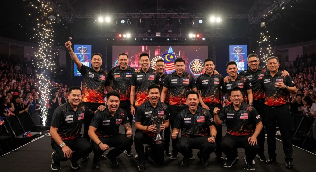 Piala Dunia Darts 2025: Malaysia Cipta Sejarah di Frankfurt & Jadual Keputusan Penuh 12 Piala Dunia Darts 2025 6