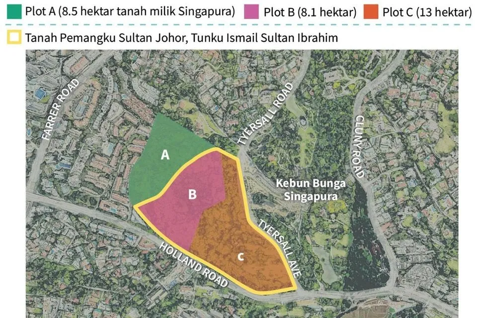 RM20B di Holland Road: TMJ Setuju Tukar Tanah Singapura 6 RM20B di Holland Road TMJ Setuju Tukar Tanah Singapura