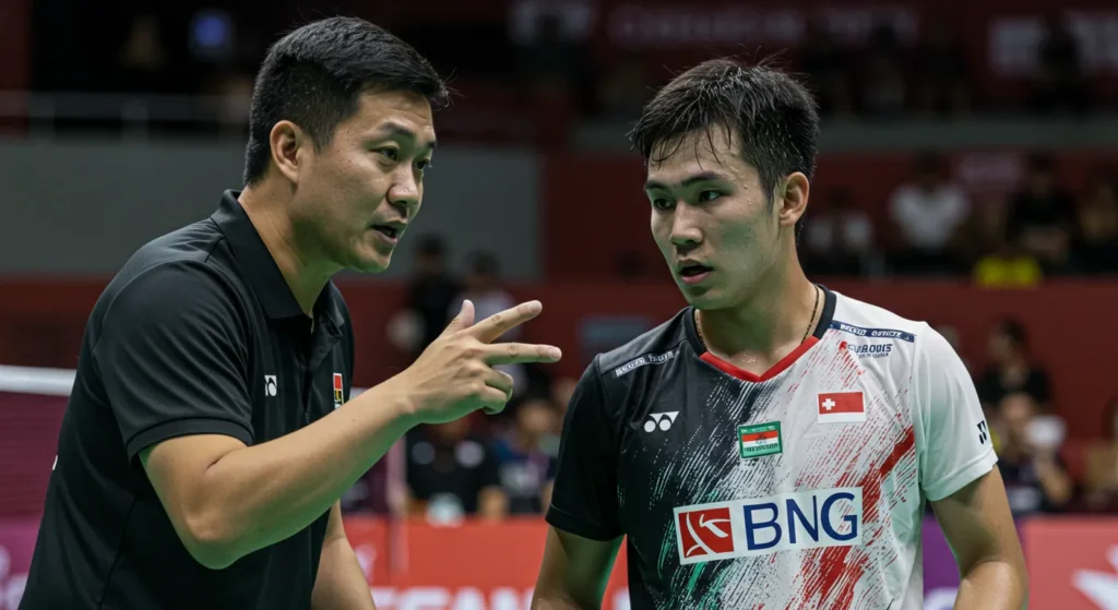 KFF Terbuka Singapura 2025: Keputusan Terkini Juara Badminton Dunia 4 Terbuka Singapura 2025 12