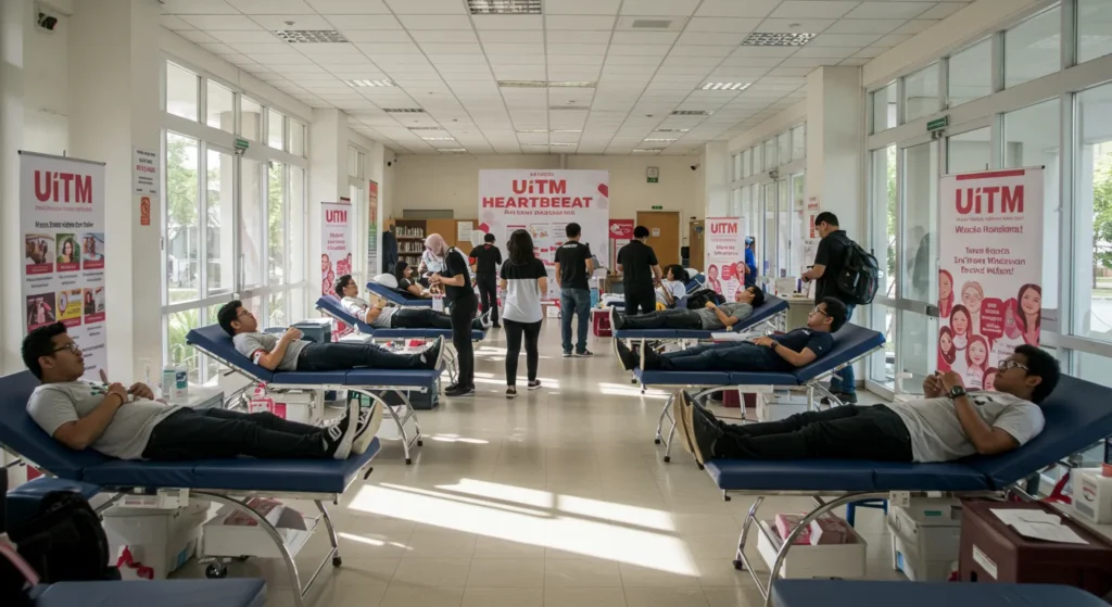UiTM Heartbeat: Gerakan Derma Darah di 22 Kampus Berjaya 4 UiTM Heartbeat 3