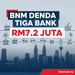 BNM Denda Tiga Bank RM7.2Juta Bank Islam, Bank Rakyat & BSN