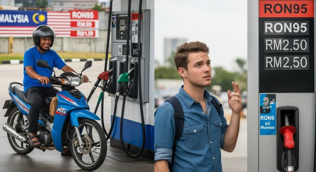 Harga Petrol RON95 Turun 3