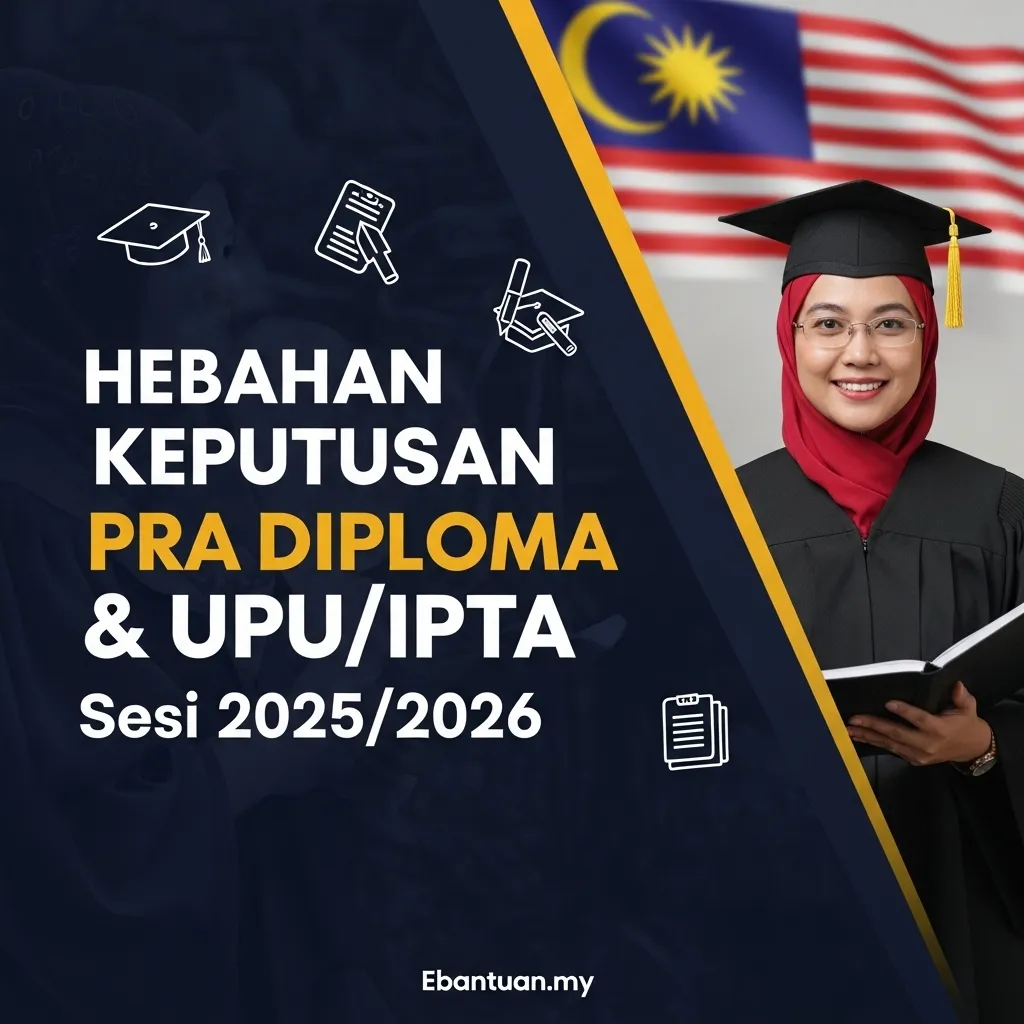 Hebahan Keputusan Pra Diploma & UPU/IPTA Sesi 2025/2026 1 Hebahan Keputusan Pra Diploma & UPUIPTA Sesi 20252026