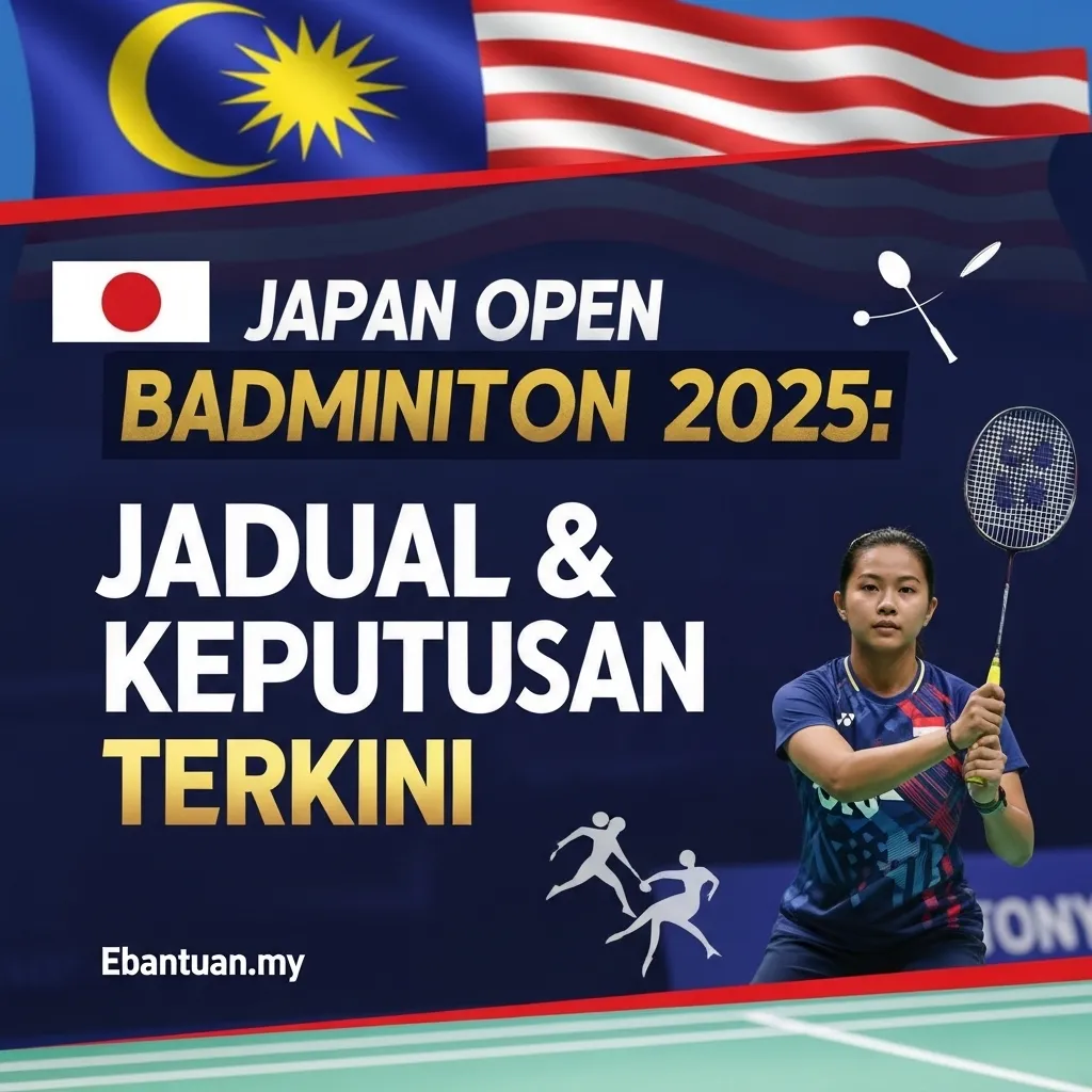 Japan Open Badminton 2025: Jadual & Keputusan Terkini 1 Japan Open Badminton 2025 Jadual & Keputusan Terkini