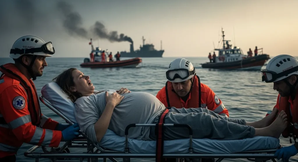 KM Barcelona 5 Terbakar: 3 Maut, Ratusan Panik Terjun Laut 6 Kapal Feri KM Barcelona 5 Terbakar 11