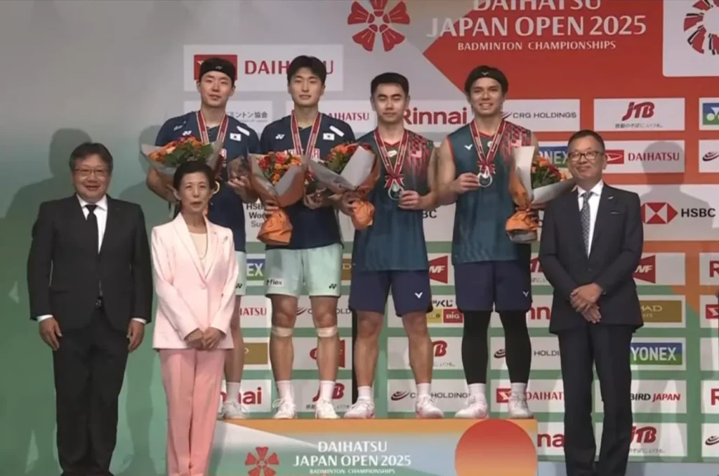 Keputusan Final Badminton Terbuka Jepun 2025 5