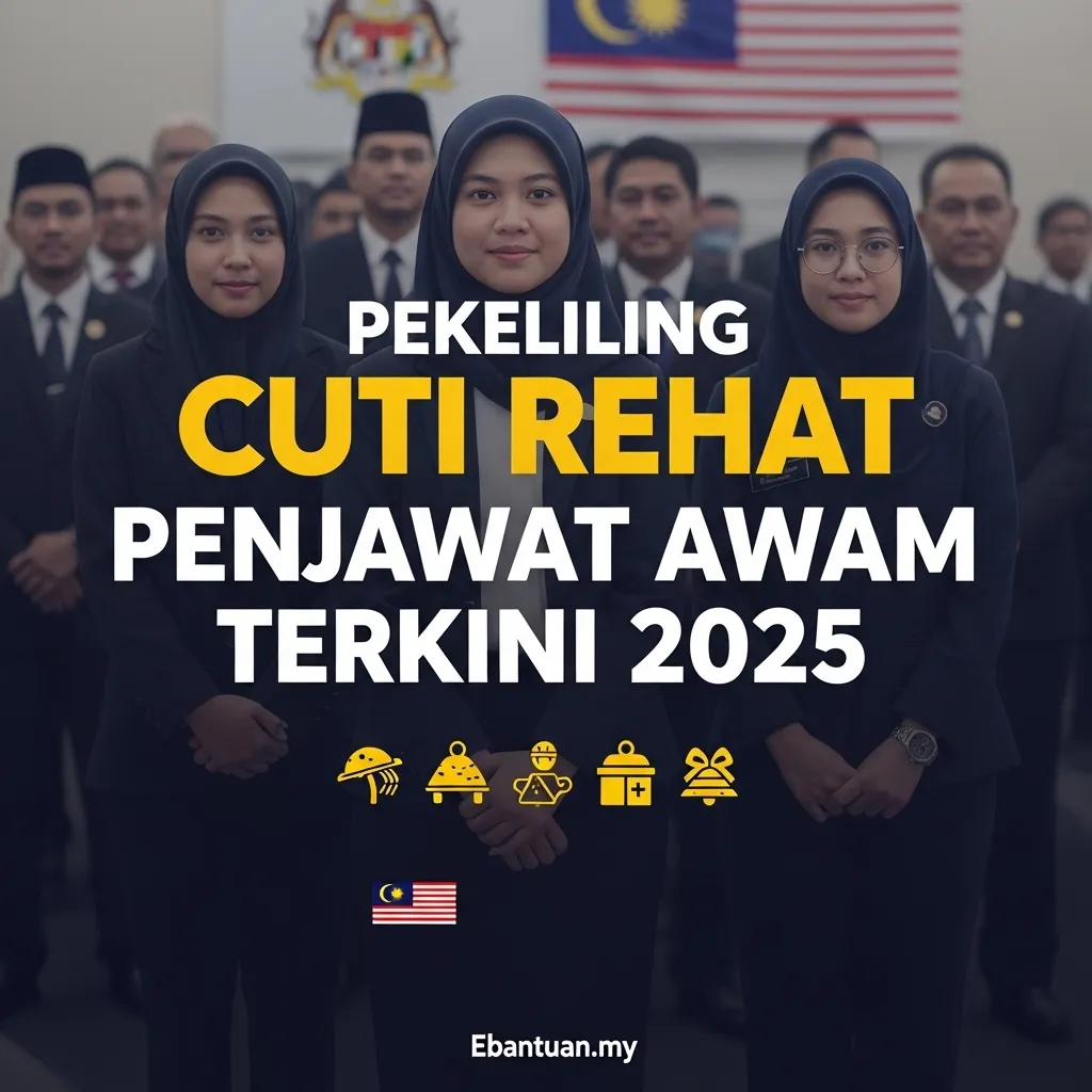 Pekeliling Cuti Rehat Penjawat Awam Terkini 2025