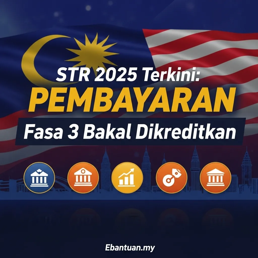 Pembayaran STR Fasa 3 Bakal Dikreditkan