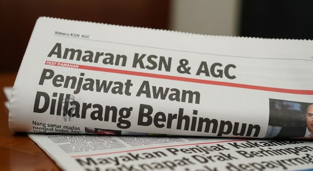 Penjawat Awam Dilarang Berhimpun 2