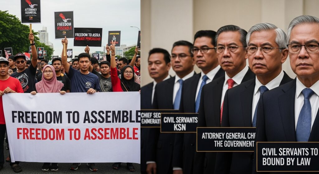 Penjawat Awam Dilarang Berhimpun 6