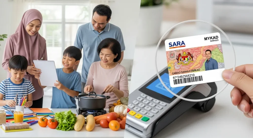 Perbezaan Bantuan SARA Bulanan & SARA RM100 One-Off 6 Perbezaan Bantuan SARA 3