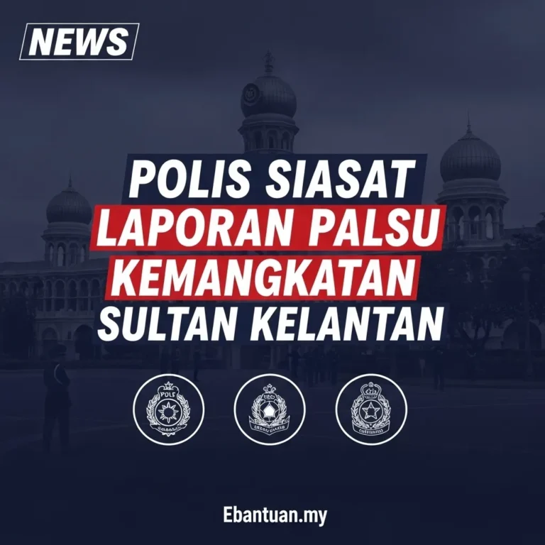 Polis Siasat Laporan Palsu Kemangkatan Sultan Kelantan 1 Polis Siasat Laporan Palsu Kemangkatan Sultan Kelantan