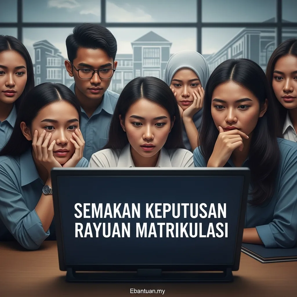 Semakan Keputusan Rayuan Matrikulasi