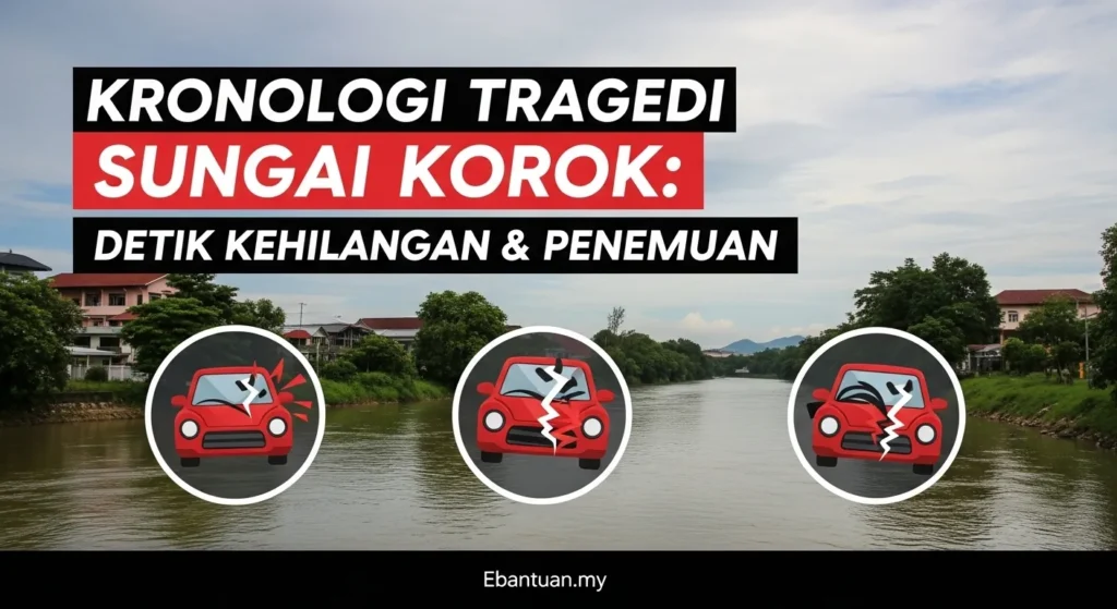 Kronologi Tragedi Sungai Korok: Nahas Pilu & Tragis 3 Sungai Korok 2