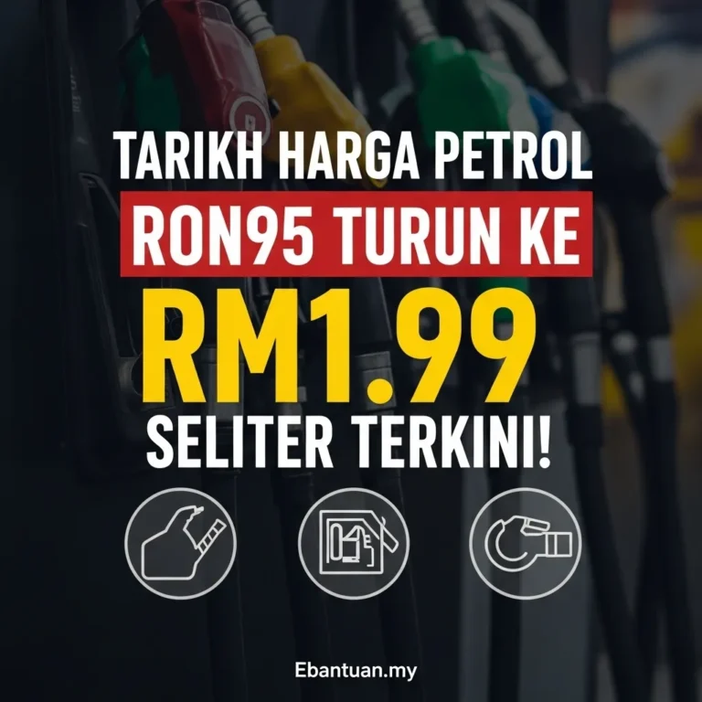 Tarikh Harga Petrol RON95 Turun ke RM1.99 Seliter Terkini 1 Tarikh Harga Petrol RON95 Turun ke RM1.99 Seliter Terkini