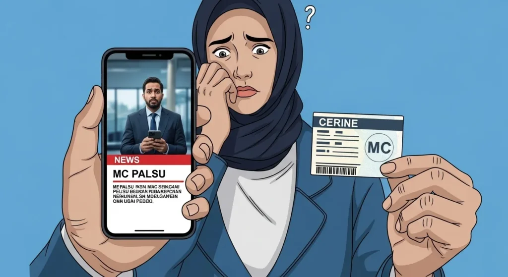 AWAS! Cuti Sakit Palsu: Kerjaya Melayang, Penjara Menanti 3 Tipu Cuti Sakit MC Palsu 6