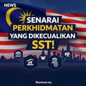 senarai perkhidmatan yang dikecualikan cukai sst