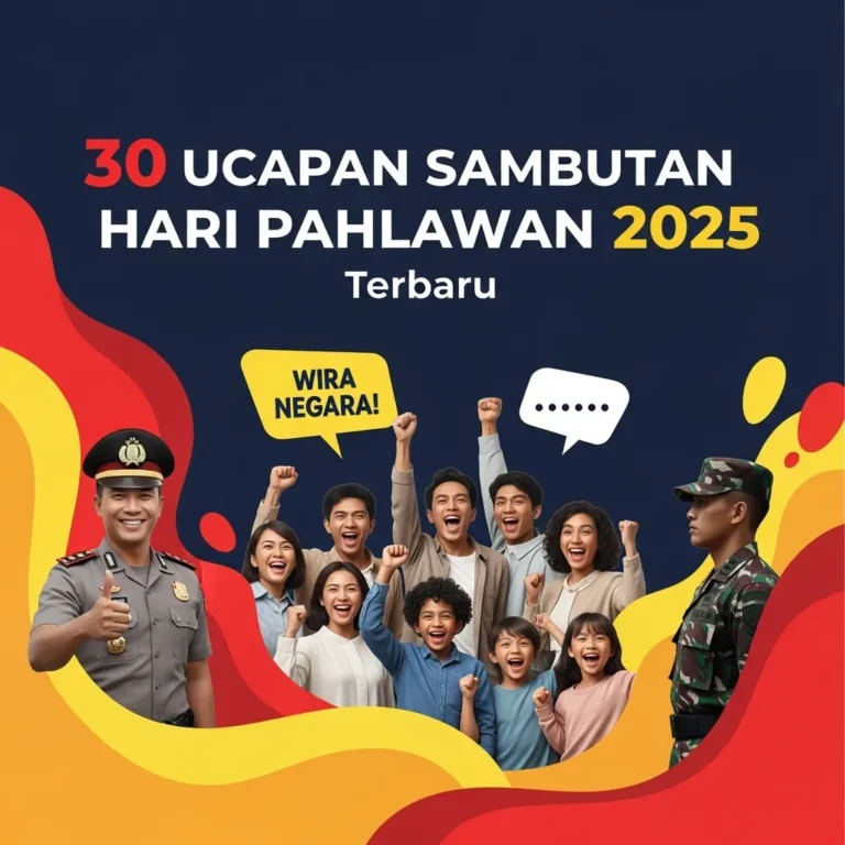 30 Ucapan Sambutan Hari Pahlawan 2025 Terbaru 4 30 Ucapan Sambutan Hari Pahlawan 2025 Terbaru
