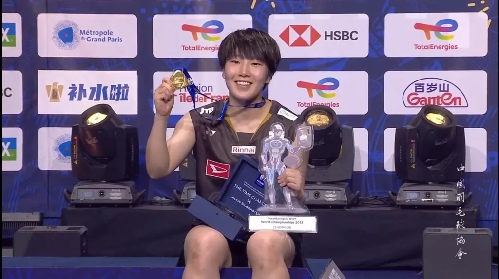 Akane YAMAGUCHI Juara BWF Perseorangan Wanita