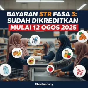 Bayaran STR Fasa 3 Sudah Dikreditkan Mulai 12 Ogos 2025