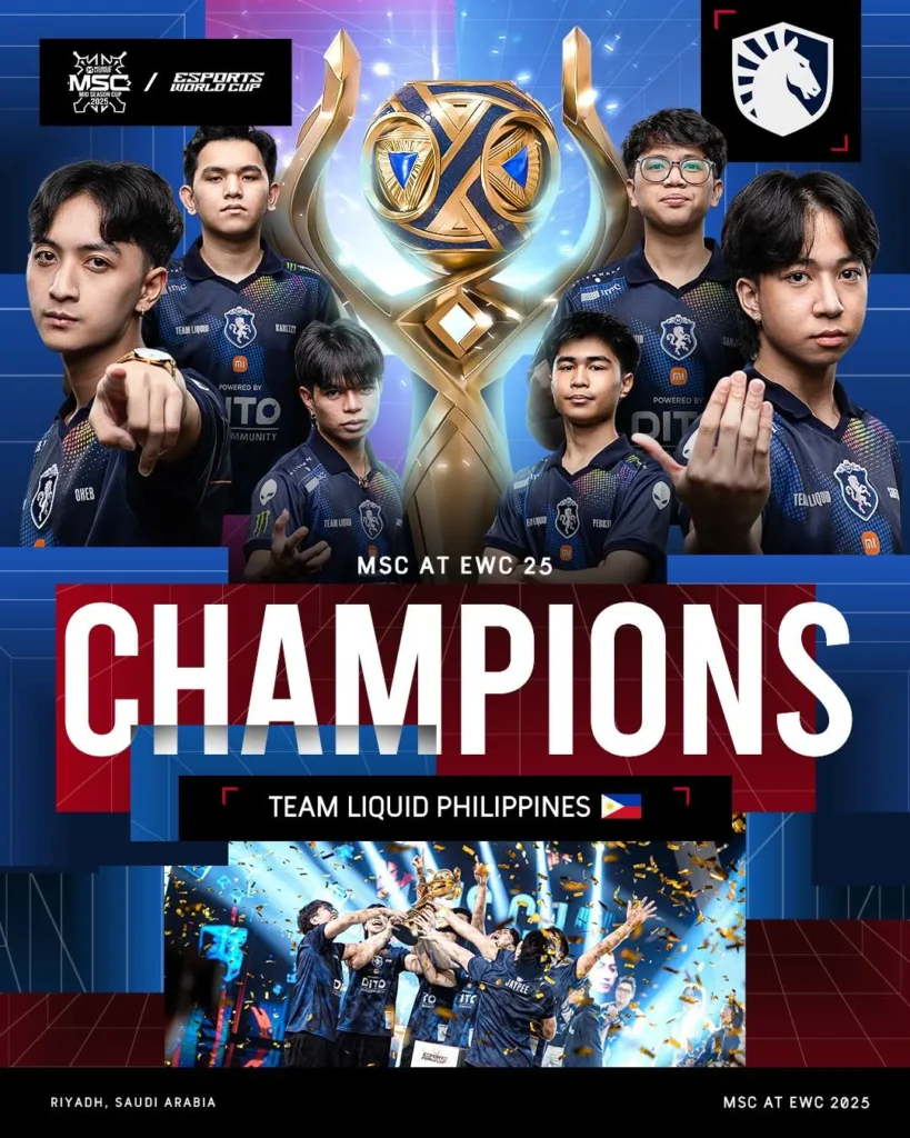 Juara Dunia Grand Final MSC 2025 2 Grand Final MSC 2025 6