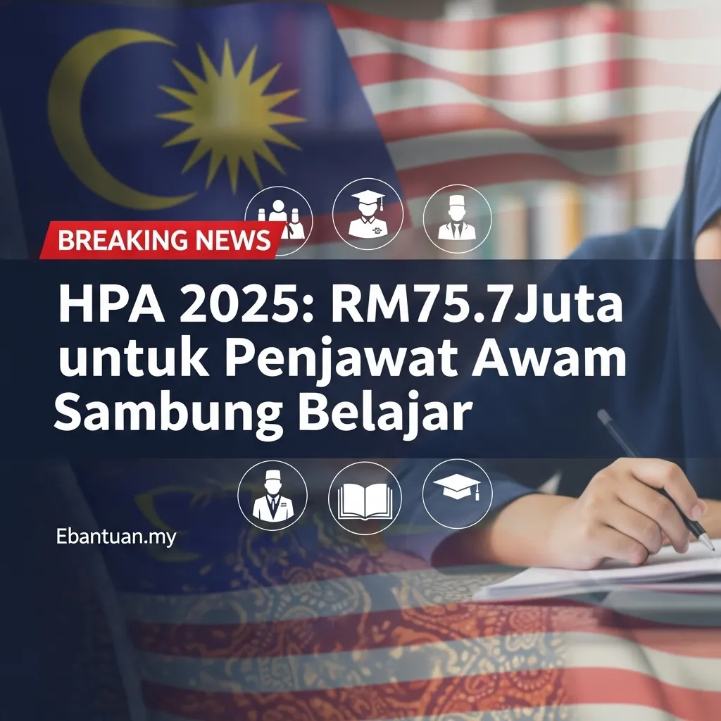 HPA 2025 RM75.7Juta untuk Penjawat Awam Sambung Belajar