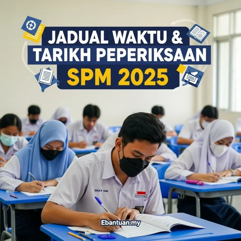 Jadual SPM 2025: Tarikh & Waktu Peperiksaan Terkini 8 Jadual Waktu & Tarikh Peperiksaan SPM 2025