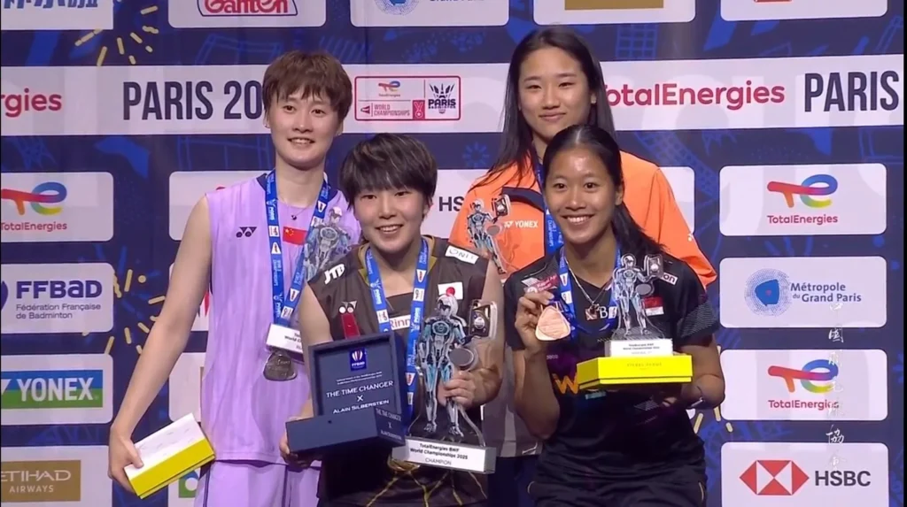 Juara Perseorangan Wanita Kejohanan Dunia BWF TotalEnergies 2025 1