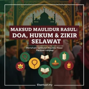 Maksud Maulidur Rasul Doa, Hukum & Zikir Selawat