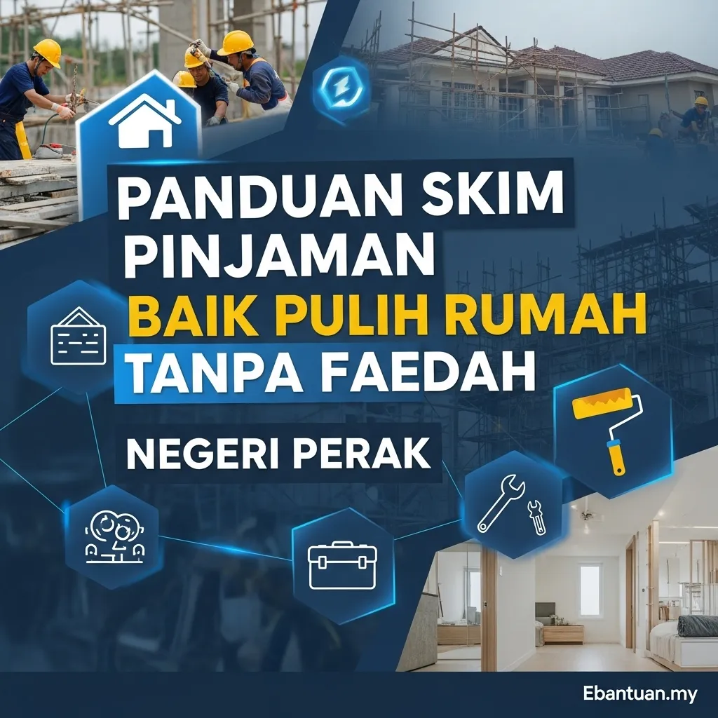 Panduan Skim Pinjaman Baik Pulih Rumah Tanpa Faedah Perak