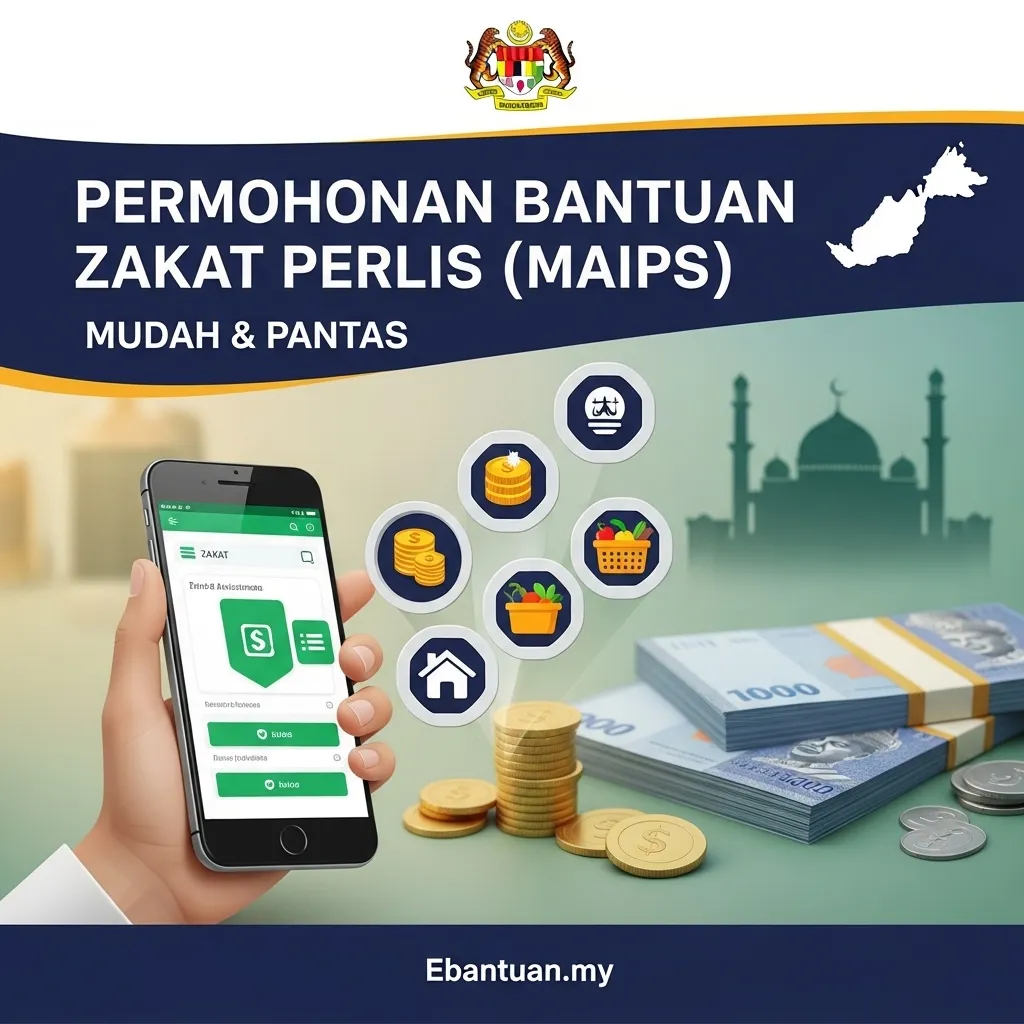 Permohonan Bantuan Zakat Perlis Online (MAIPs)