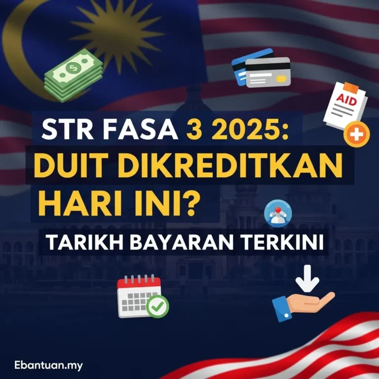 STR Fasa 3 2025: Duit Dikreditkan Hari Ini? Tarikh Bayaran Terkini 9 STR Fasa 3 2025 Duit Dikreditkan Hari Ini Tarikh Bayaran Terkini
