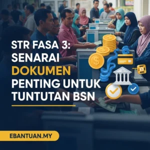 STR Fasa 3 Senarai Dokumen Penting Untuk Tuntutan BSN