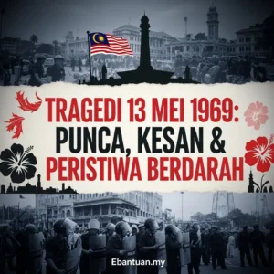 Tragedi 13 Mei 1969 Punca, Kesan, & Peristiwa Berdarah
