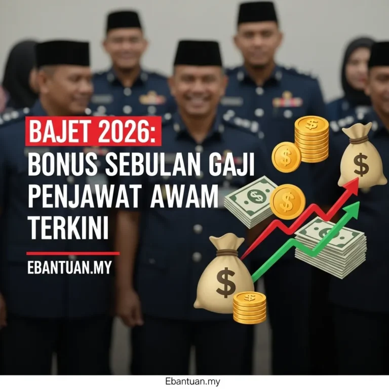 Bajet 2026: Bonus Sebulan Gaji Penjawat Awam Terkini 2 Bajet 2026 Bonus Sebulan Gaji Penjawat Awam Terkini