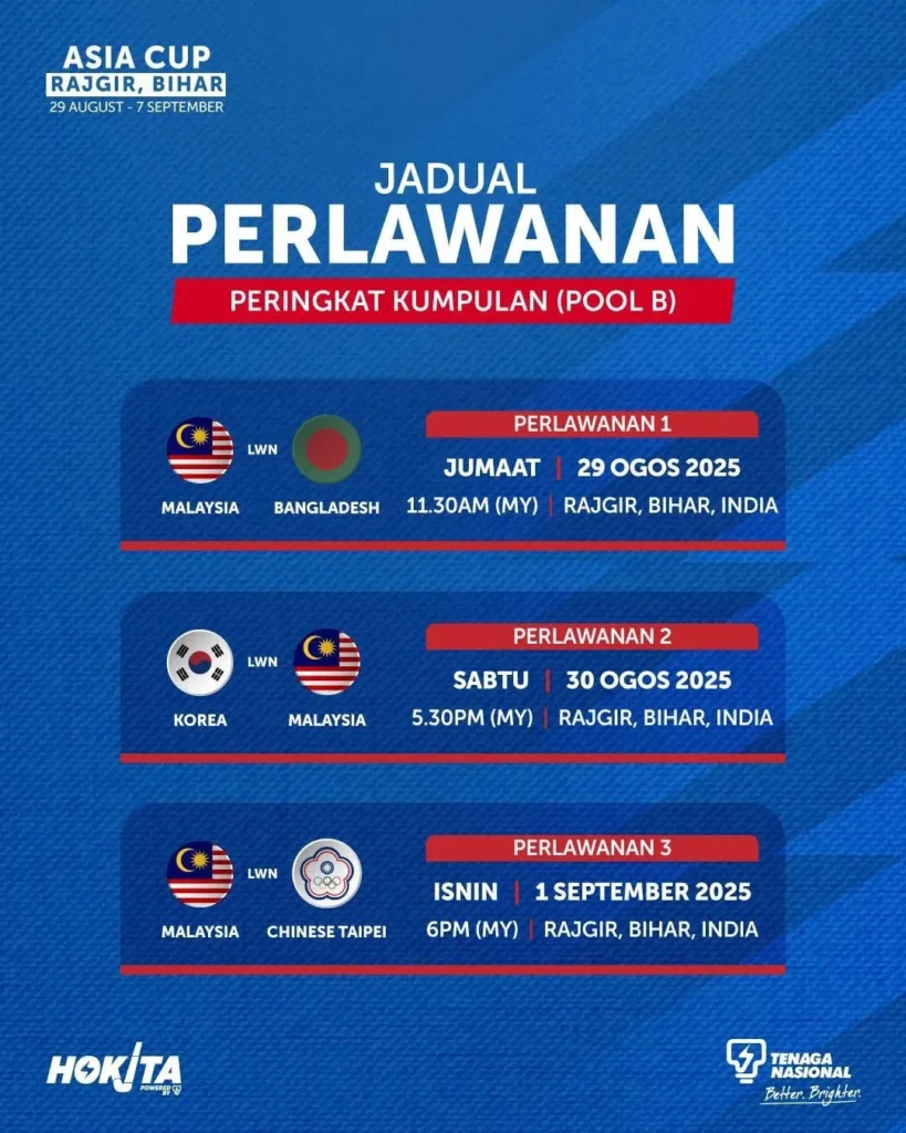 Hoki Piala Asia 2025 4