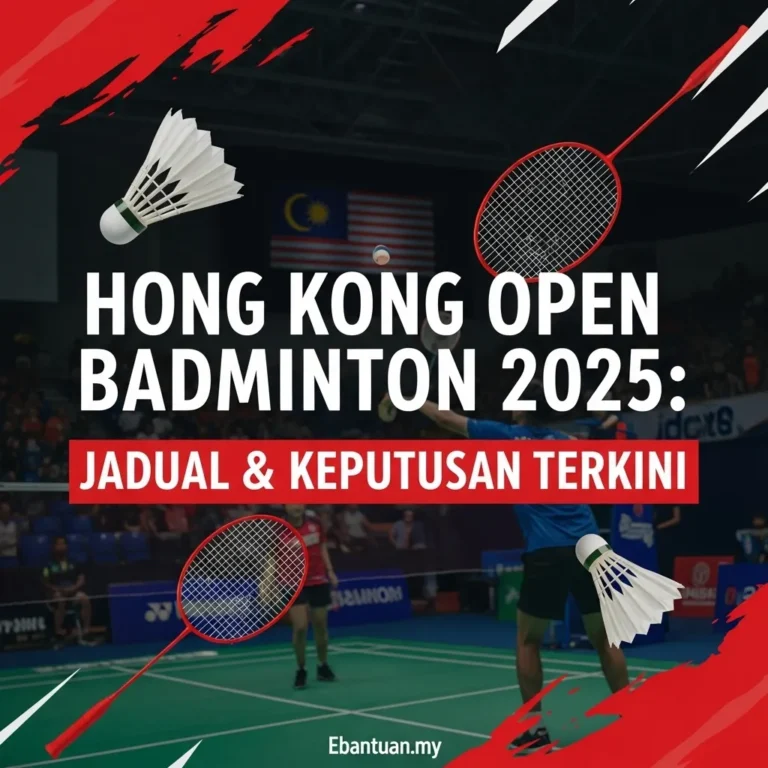 Hong Kong Open Badminton 2025 Jadual & Keputusan Terkini