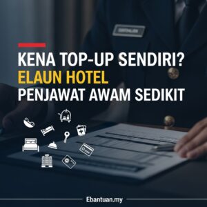 Kena Top-up Sendiri Elaun Hotel Penjawat Awam Sedikit