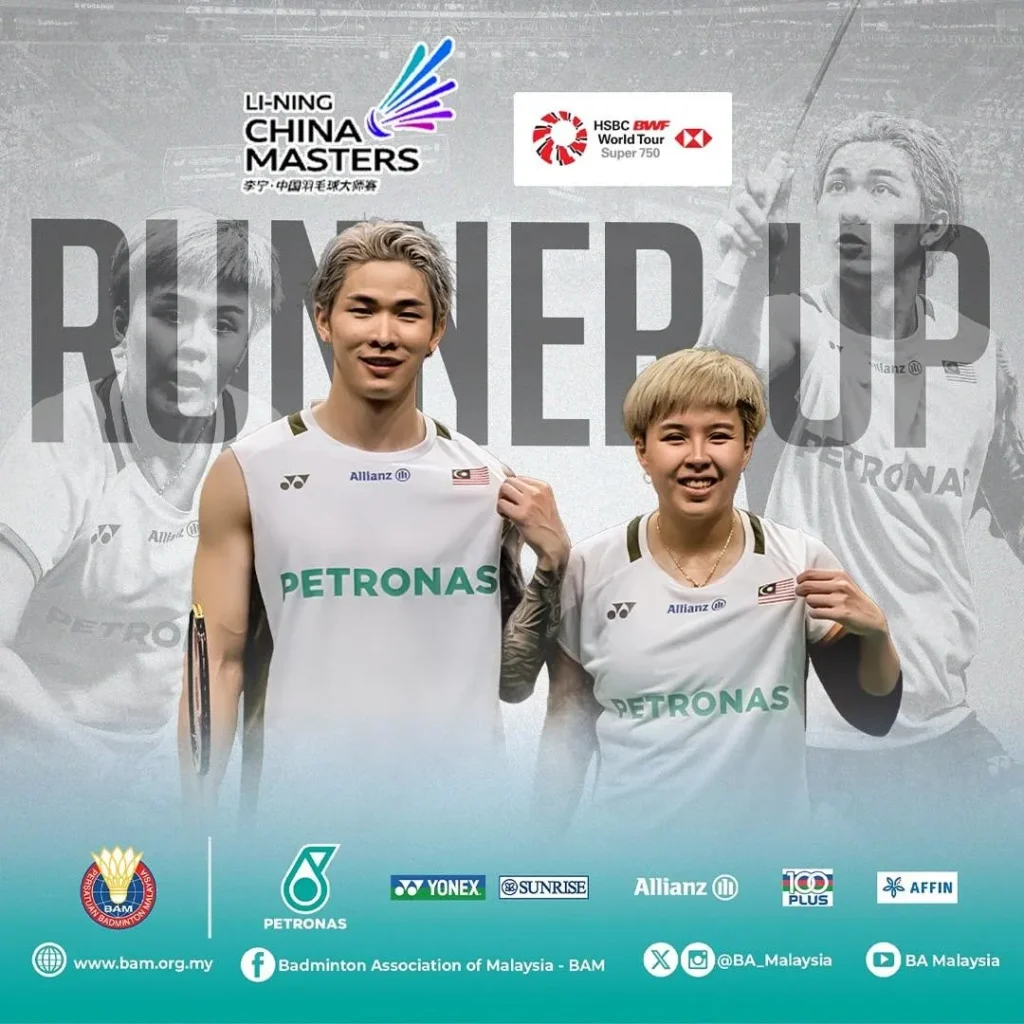 LI-NING China Masters 2025: Juara & Keputusan Terkini 5 Keputusan Perlawanan Finals 21 September 2025 LI NING China Masters 2