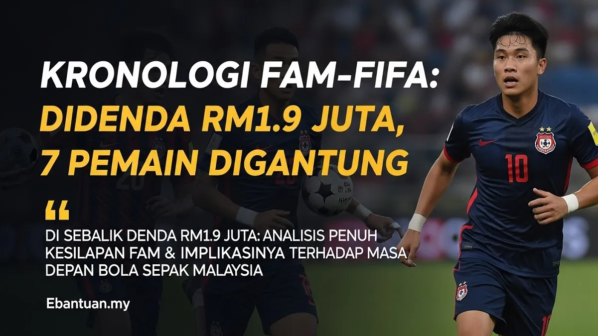 Kronologi FAM-FIFA Didenda RM1.9 Juta, 7 Pemain Digantung