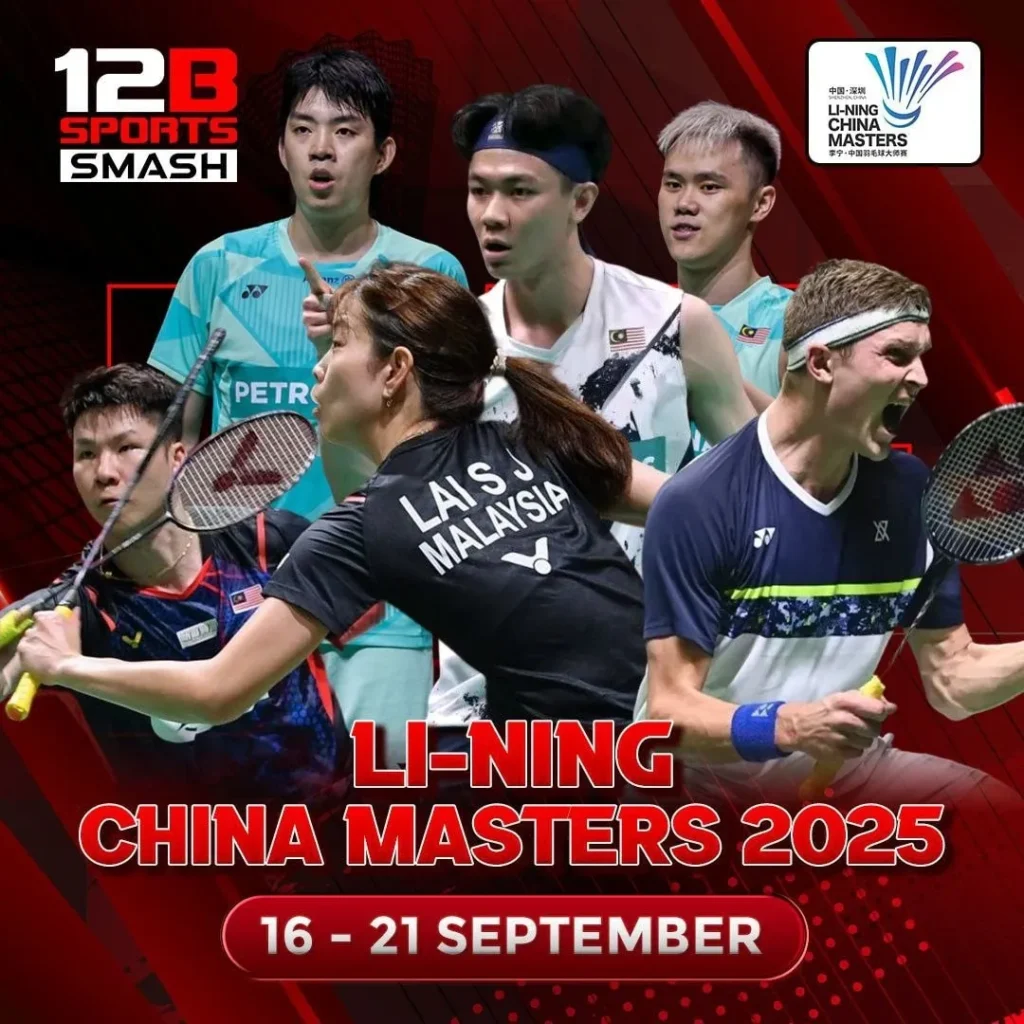 LI-NING China Masters 2025: Juara & Keputusan Terkini 3 LI NING China Masters 2025 3