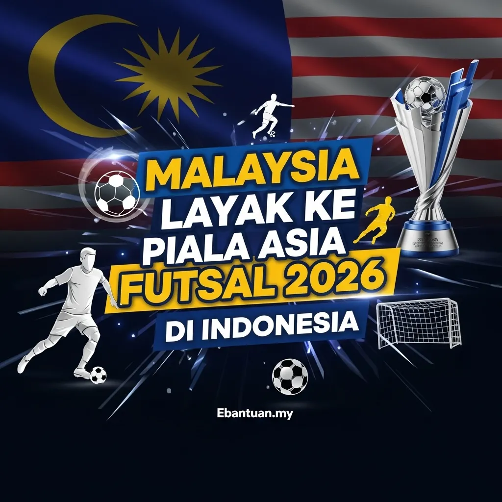 Malaysia Layak Ke Piala Asia Futsal 2026 di Indonesia