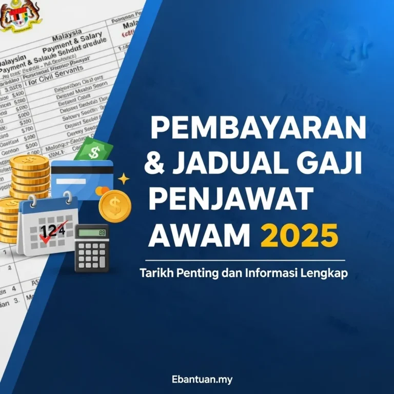 Pembayaran & Jadual Gaji Penjawat Awam 2025 1 Pembayaran & Jadual Gaji Penjawat Awam 2025