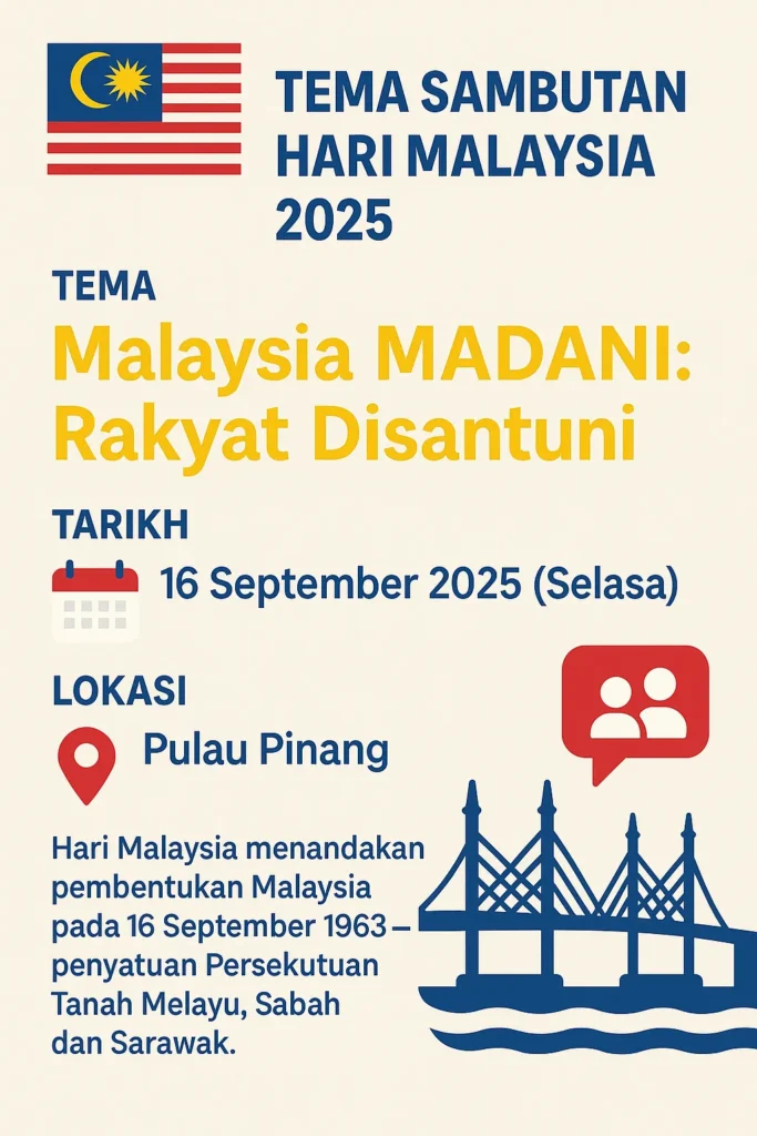 Tema Cuti Umum Sambutan Hari Malaysia