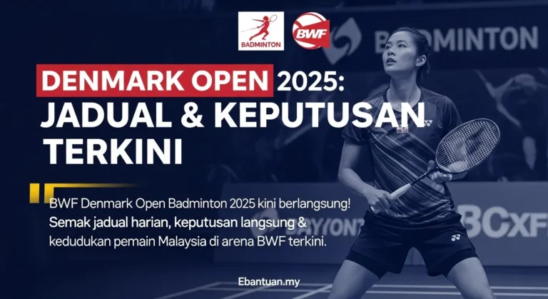Denmark Open Badminton 2025 Jadual & Keputusan Terkini