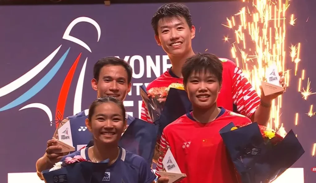 Juara Pasangan Campuran Mixed Doubles XD