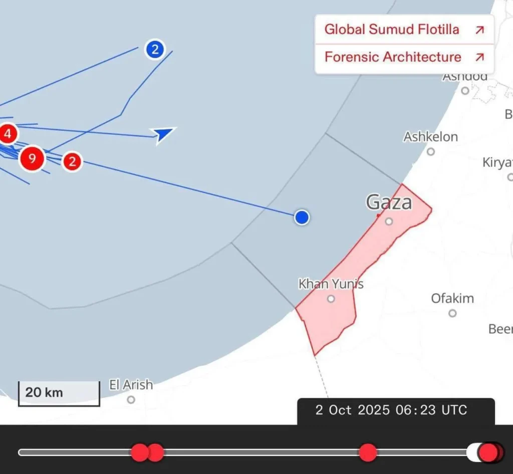 Kapal Global Sumud Flotilla 1