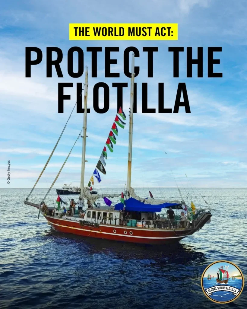 Kapal Global Sumud Flotilla 10