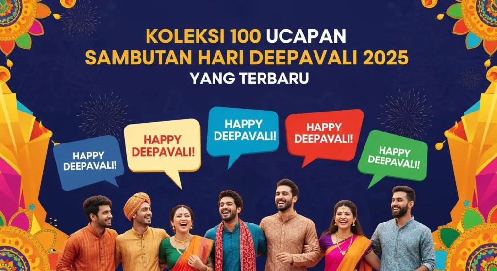 Koleksi 100 Ucapan Sambutan Hari Deepavali 2025 Yang Terbaru