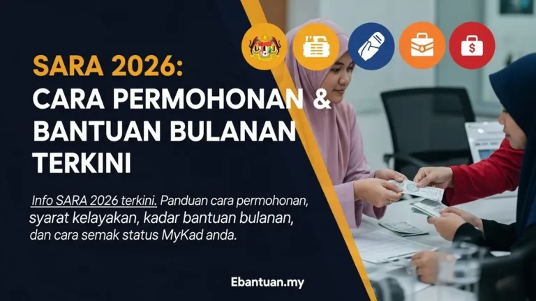 SARA 2026: Cara Permohonan & Bantuan Bulanan Terkini 8 SARA 2026 Cara Permohonan & Bantuan Bulanan Terkini